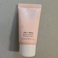 Saturday Skin Cleanser Apple+Peach  Rise + Shine 15ml / 0.5 Fl Oz