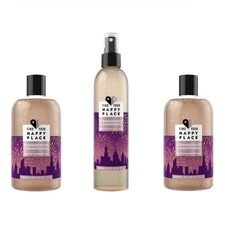 3x Find Your Happy Place Shower Gel 12oz & Mist 8oz Champagne & Peach Nectar