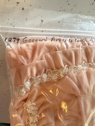 Vintage Gossard Artemis Pink Babydoll Nightgown Lingerie Med Long Sleeve - Picture 17 of 18