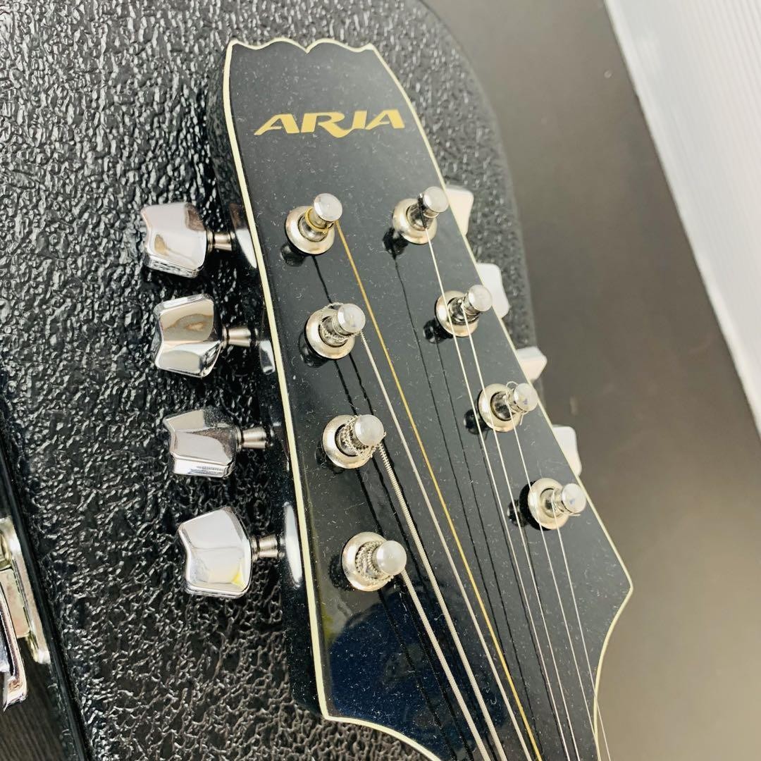 美品 Aria アリア マンドリン ハードケース付き AM-200/BS Amazon | ARIA アリア 電子マンドリン AM-20E ハードケース付き