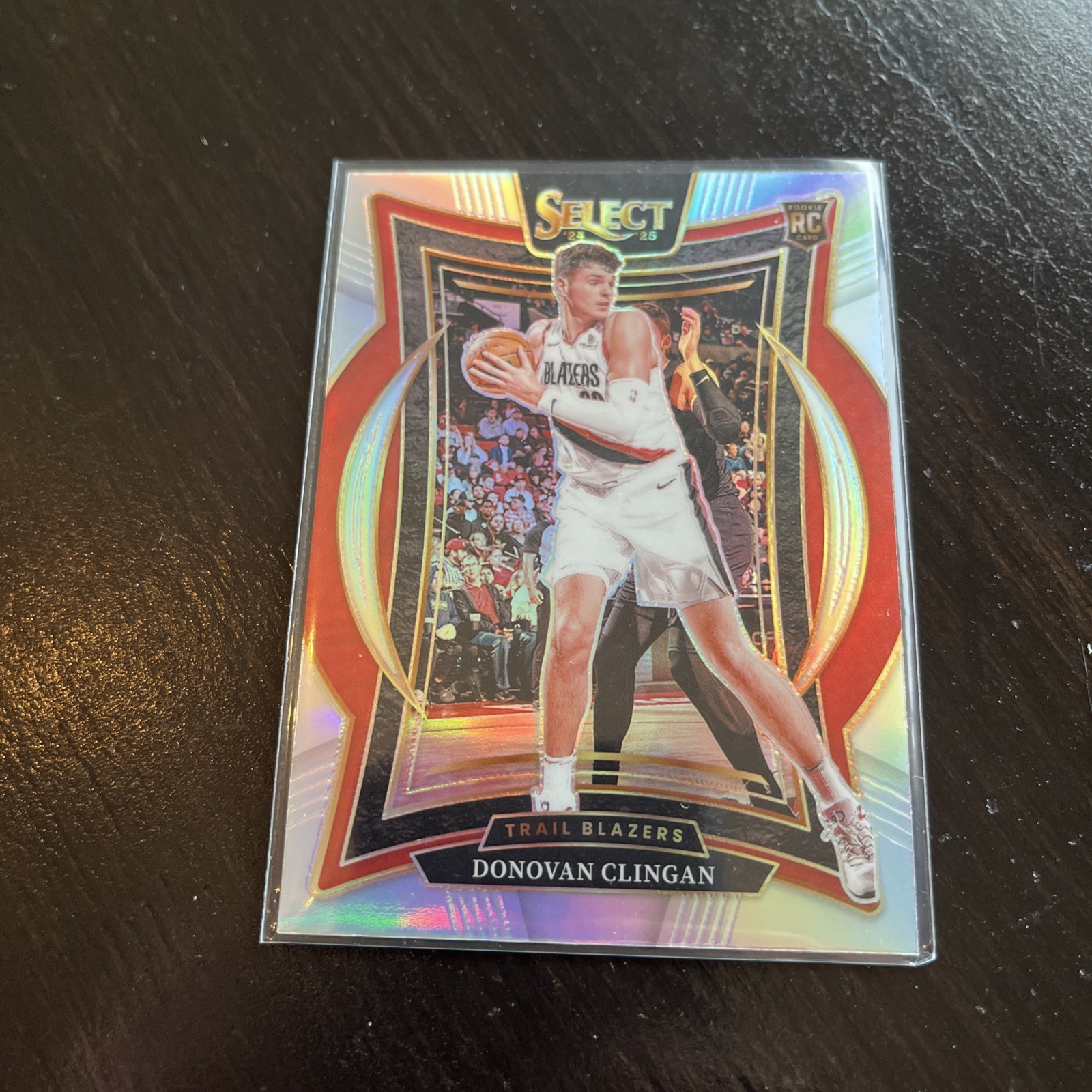 2024-25 Panini Select Donovan Clingan #69 RC Rookie Silver Prizm