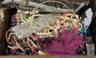 4 LBS Vintage Costume Jewelry Lot Necklaces Bracelets Watches Mixed Craft