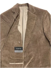 Ermenegildo Zegna for Julius Men’s Sport Coat 42R Brown Corduroy Switzerland