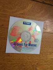 40 Games For Windows CD ROM PC Expert Windows 95 3.1 Mac Computer disc only