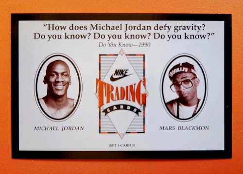 Nike 1991 - Michael Jordan & Spike Lee (Mars Blackmon) #3 "¿Sabes?" - Toros - Imagen 2 de 3