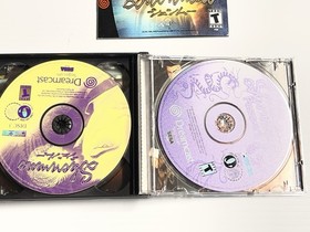 Shenmue Sega Dreamcast CIB Complete 4 Discs Manual Tested