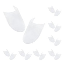 8 Pair Shoe Tree Inserts, Transparent Shoe Shaper Keeper for Men Women White