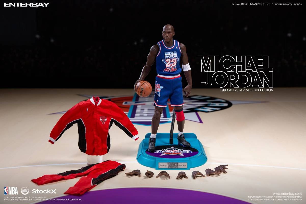 ENTERBAY 1/6 Michael Air Jordan Bulls 1993 NBA All-Star Game Ver