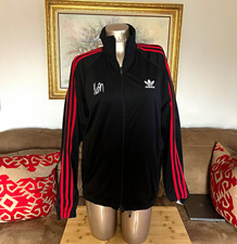 adidas x Korn Mens Track Jacket Full-Zip Plai...