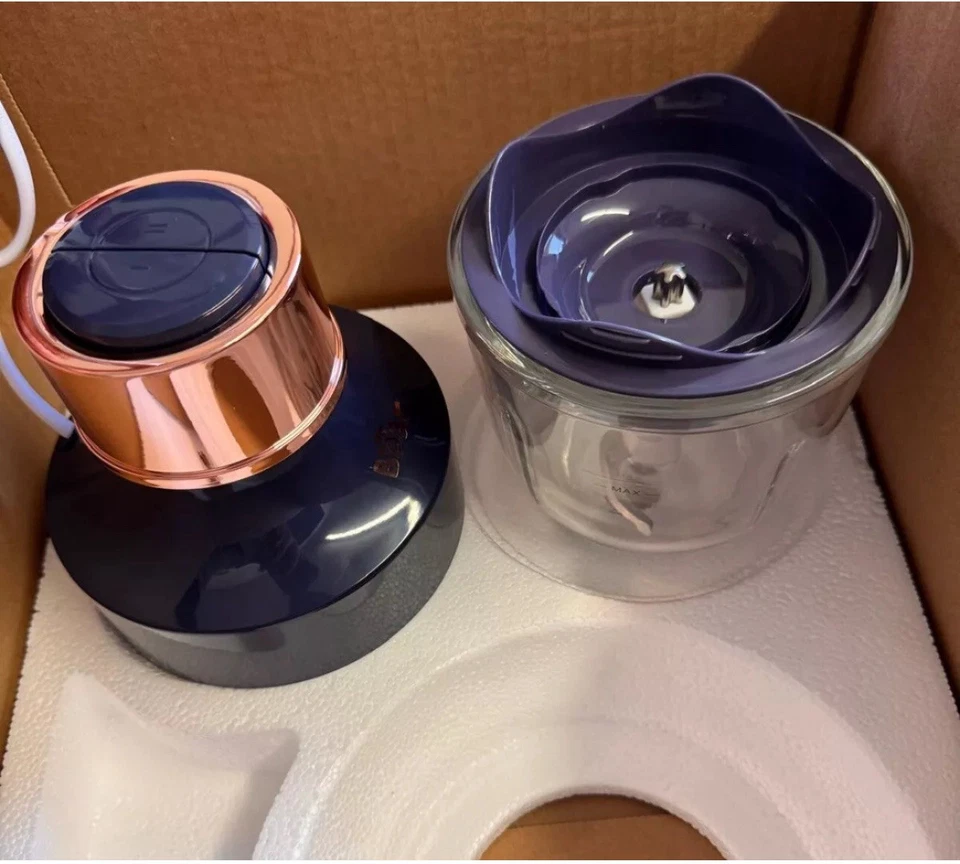 Chopper Food Processor Mixer Bear 0.6L And 2L With 2 Speed Controls EU Socket - Image 2 of 4