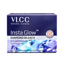 Vlcc, Insta Glow Diamond Bleach, Sparkling Fairness 60 gm free shipp