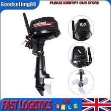 Outboard Petrol Engine 6HP Outboard Motor Boat Engine Short Shaft with 2-Stroke