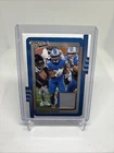 2025 Panini Donruss Threads Jahmyr Gibbs #DTH-JGS Patch Gold /25 Lions Spongy!