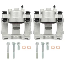 Front For 1990-2001 Jeep Cherokee 1990-1992 Jeep Comanche Brake Calipers 2Pcs
