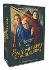 Only Murders in the Building : The Complete Seasons 1-4 DVD 8-Disc Set Brand New
