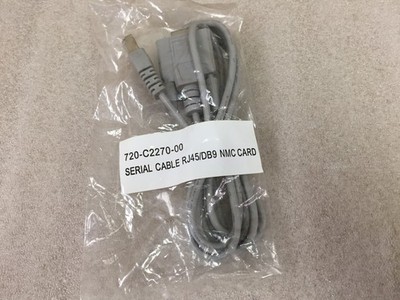 Serial Cable RJ45/DB9 NMC Card 720-C2270-00 DB9 to RJ45