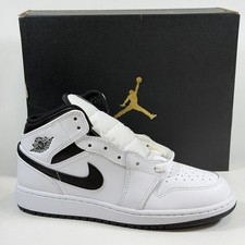 Jordan 1 Retro Mid GS White for Sale | Authenticity Guaranteed | eBay