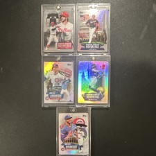 Topps Home Field Advantage MLB 5 Card Lot Harper Soto Tucker Bichette Lindor