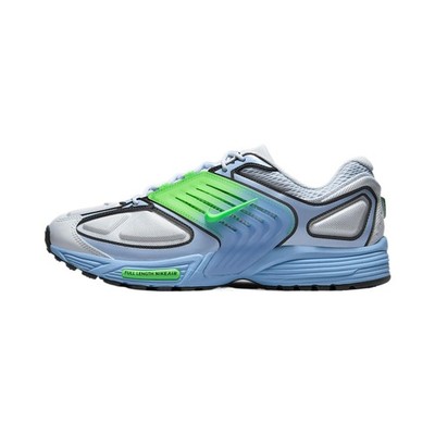Nike Mens' Air Pegasus Wave Sneakers - Grey/Aluminum/Royal Pulse/Green Strike