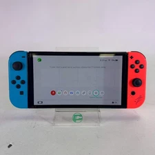 Broken Nintendo Switch OLED Video Game Console Only HEG-001 (Whistling Speaker)
