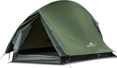 Forceatt Tent, 1/2 Person Two Doors Camping Tent, Ultralight