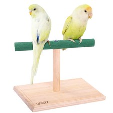 Small Bird Perch,Bird Play Stand,Portable Training Parrot Playstand, Bird Cag...