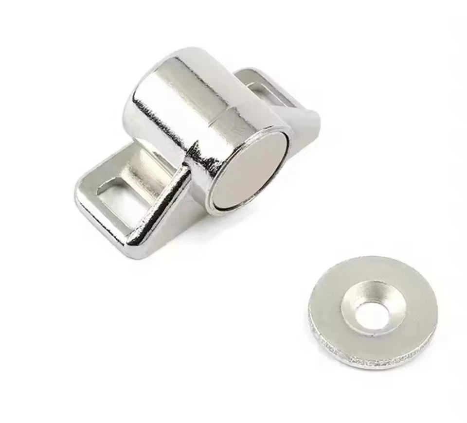 2x Extrem Stark Schrank Tür Türmagnete Magnetschnäpper Möbelmagnet Neu - Bild 2 von 4