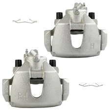 Front Pair For 2012 13 14 5 16 17 2018 FORD FOCUS Brake Calipers w/ Bracket