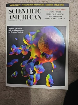Scientific American Magazine December 1996 BLEBBING TO OBLIVION