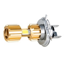 Phare de moto H4 à LED COB, 3 400 lm, phare de remplacement