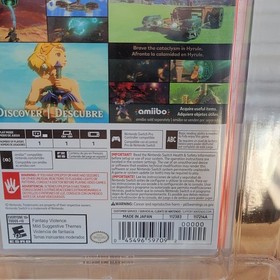 Zelda Tears of the Kingdom Nintendo Switch PSA 10 A++ 1st Print CGC VGA WATA