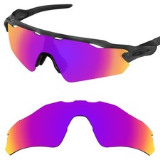 EYAR Magenta Red Replacement Lenses for-Oakley Radar EV Path OO9208 Sunglasses