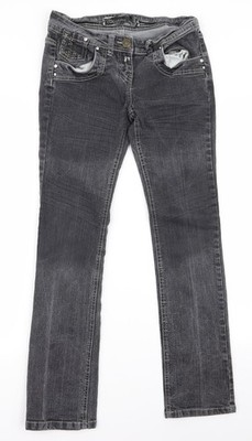 chickster Womens Grey   Tapered Jeans Size 8 L29 in