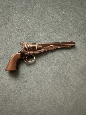 Vintage “Old Timer” Pop Gun Toy Revolver – 1960s/70s Western Cap