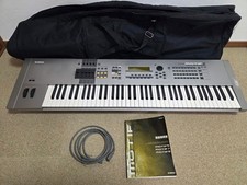 Ultra rare YAMAHA MOTIF7 76 Keys Synthesizer Keyboard Operation confirmed