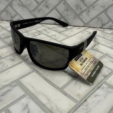NWT Foster Grant All Terrain Sunglasses AT 9 Blk POL Black Wrap Frames
