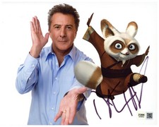 Dustin Hoffman Signed 8x10 Photo Kung Fu Panda Autographed Zobie COA