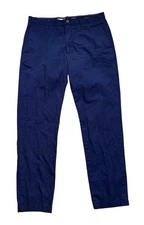 Banana Republic Pants Mens Size 34x29 Blue Summerweight Chino Slim Straight