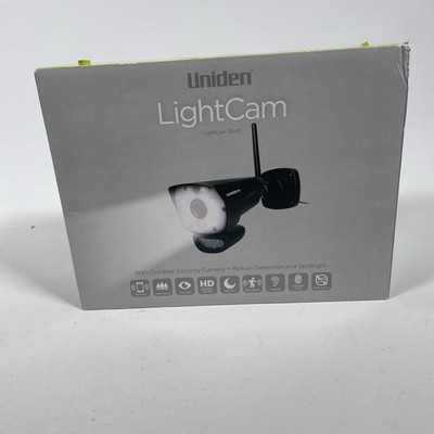 Uniden LightCam 35HD Wifi Outdoor Secturity Camera Motion Detection & Spotlight