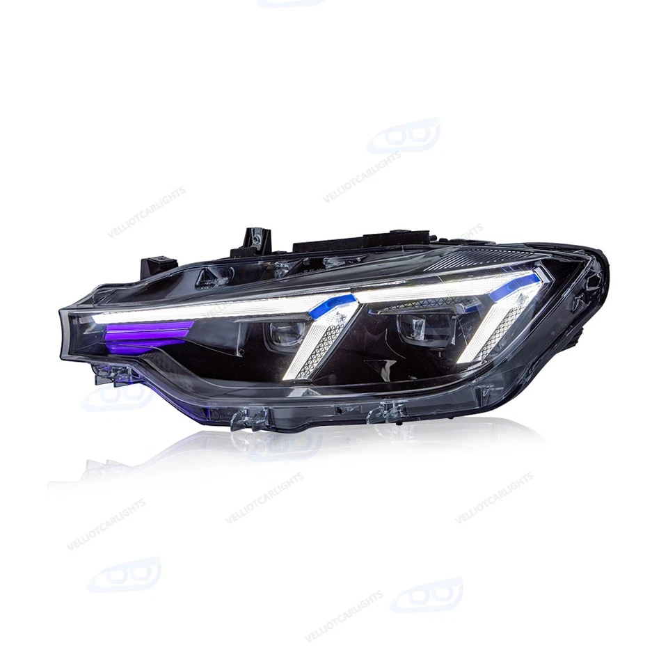 For BMW 3 Series F30 F31 2012-2015 Halogen Xenon Retrofit LED Headlights - Изображение 4 из 4