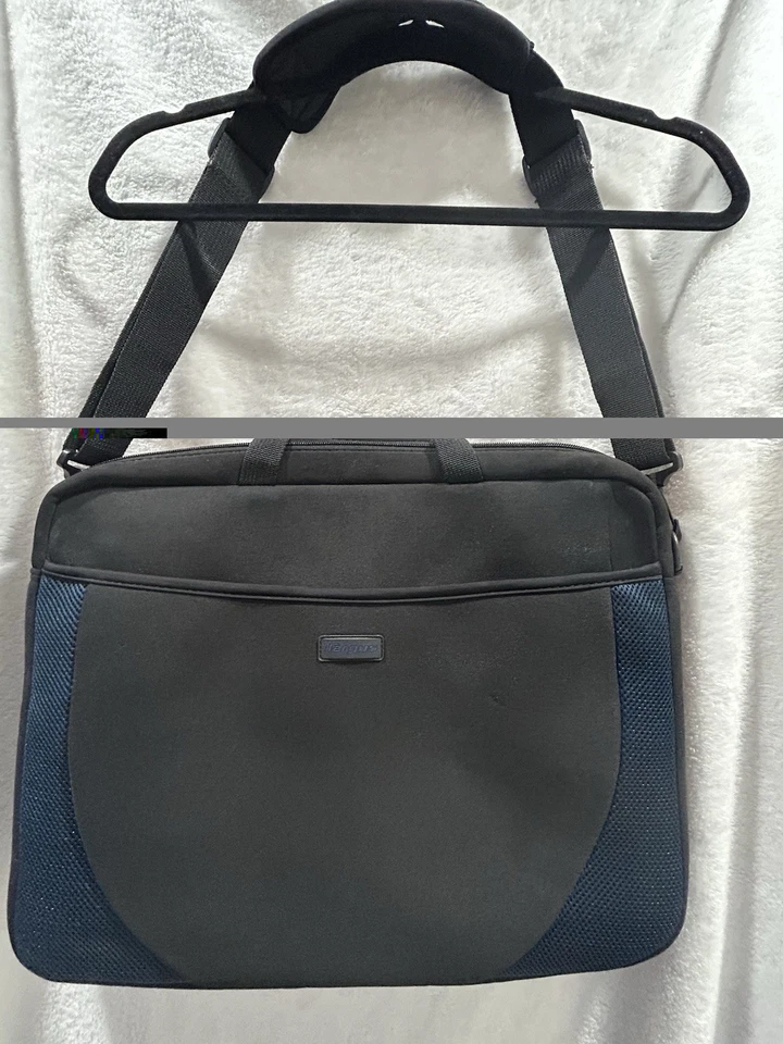 Чехол для ноутбука Targus 17 CVR217 с плечевым ремнем черный и синий - Изображение 2 из 4