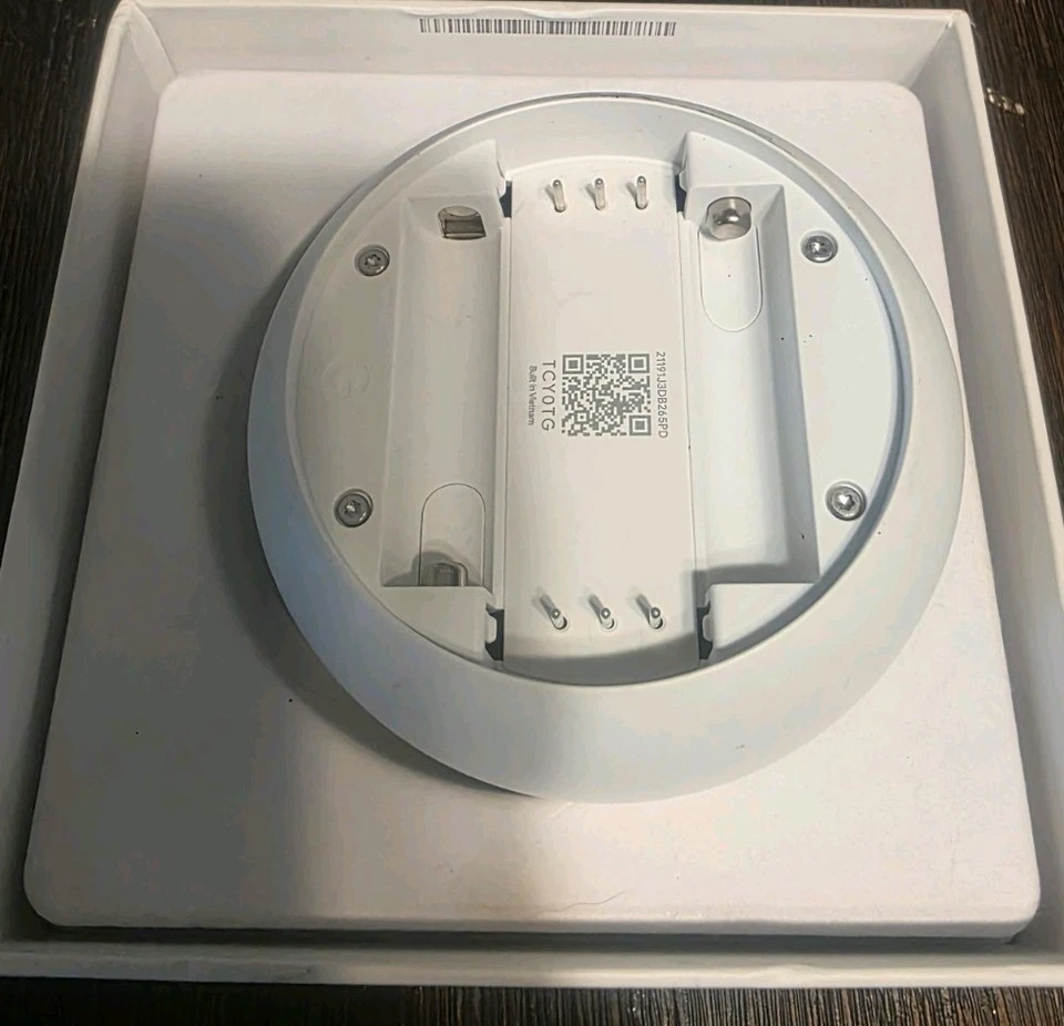 Google Nest Thermostat G4CVZ Programmable Wi-Fi Thermostat - Snow - Image 2 of 4