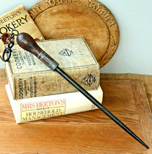 Butchers Sharpening Steel W M GREGORY Art Nouveau Antique Kitchenaila