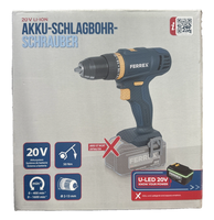 Ferrex Akku-Schlagbohrschrauber, 20V, Ohne Akku/LadegeräT, Neu&Ovp
