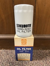 New Genuine Kubota 70000-32431 Tractor Engine Oil Filter