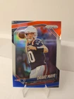 2025 Prizm Football Drake Maye Red White Blue Prizm