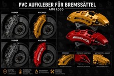 6x Für Mercedes Benz AMG Bremssattel Aufkleber Set Felgen Emblem Schwarz. 6x Für Mercedes Benz AMG Bremssattel Aufkleber Set Felgen Emblem Schwarz.