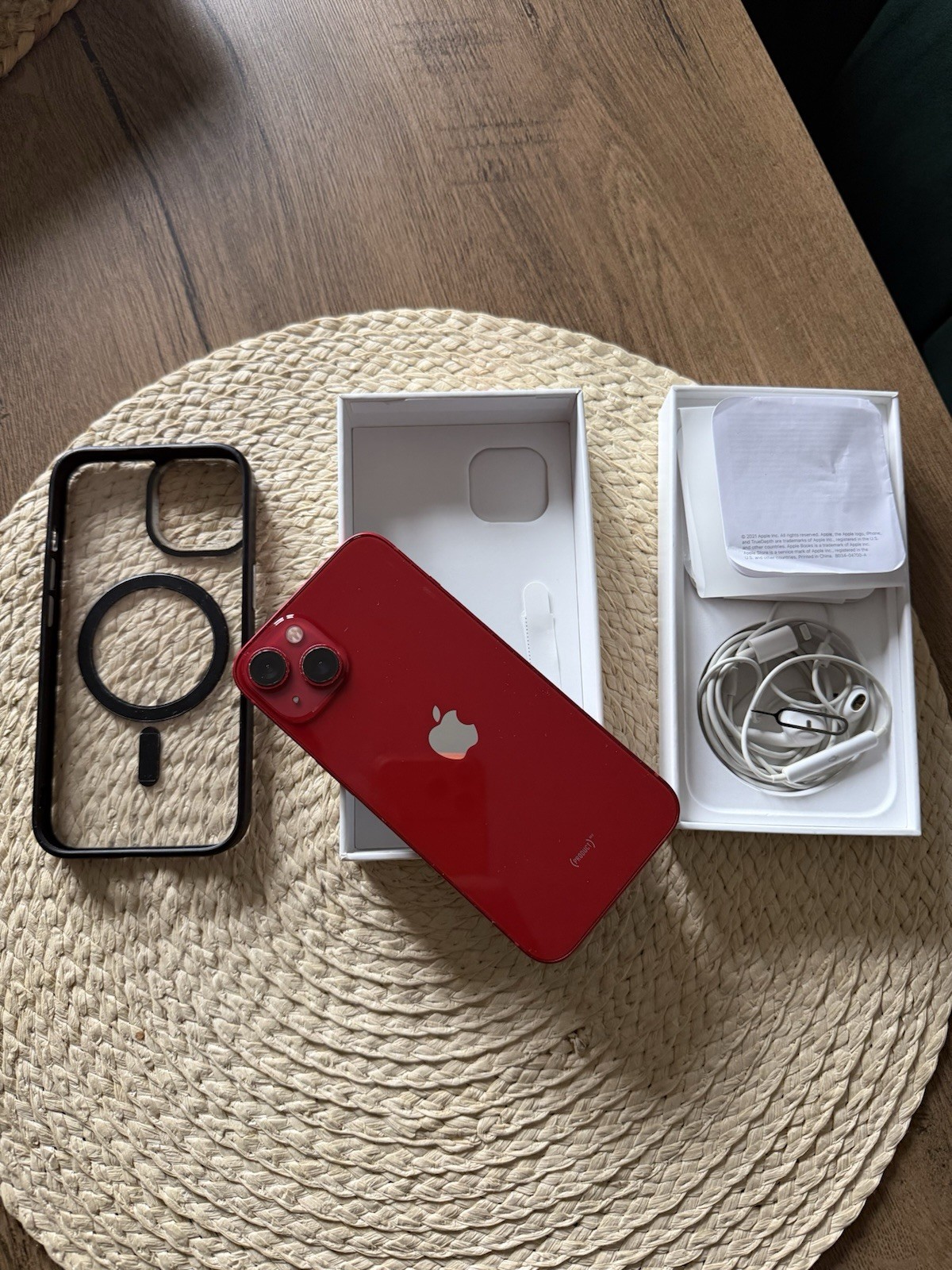 Apple iPhone 13 128GB, Red, Unlocked, 89% Battery, Fully Functional
