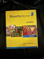 Rosetta Stone Espanol TOTALE Spanish Latin America Level 1
