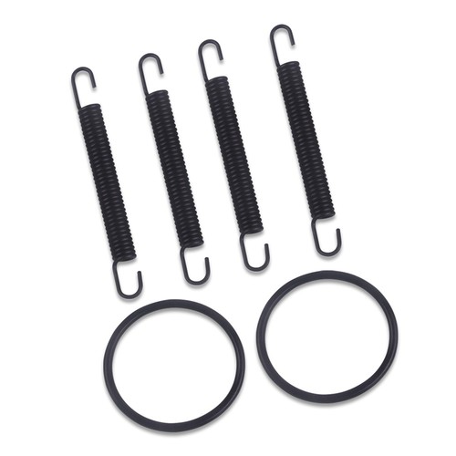 New Motorcycle Exhaust Pipe Muffler Spring Exhaust Gaskets O-Ring Kit Stays - Picture 7 of 11